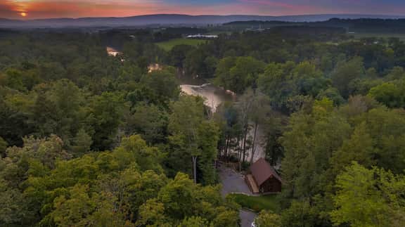 Cabin On The River