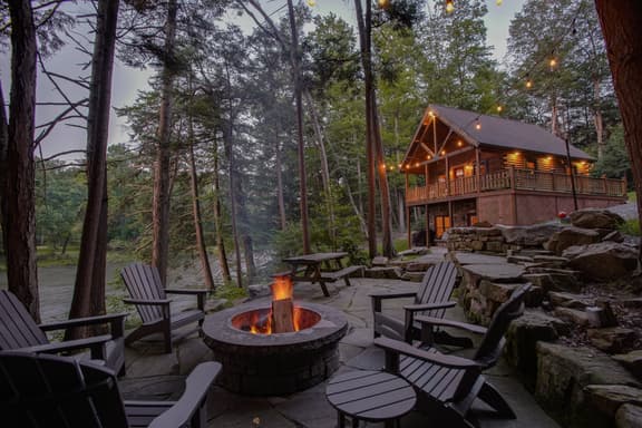 Cabin On The River